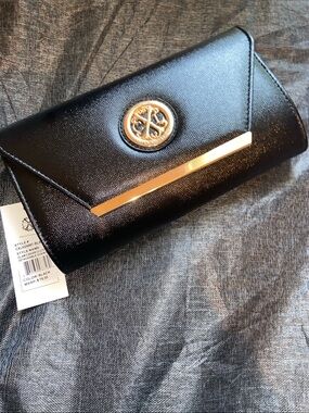Christian Lacroix Glam Caviar Chain Clutch NWT